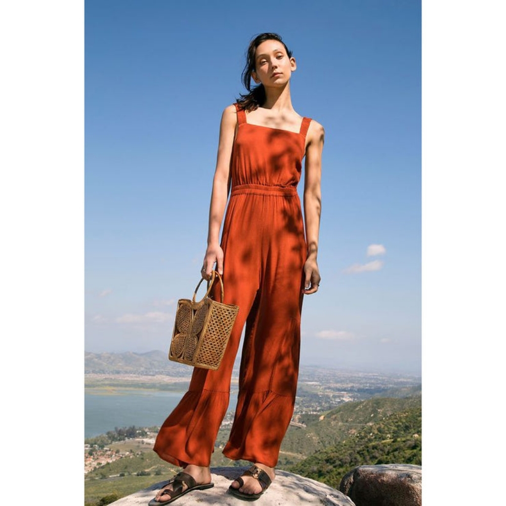 NWOT Free People Endless Summer Selfie Worth Jumpsuit